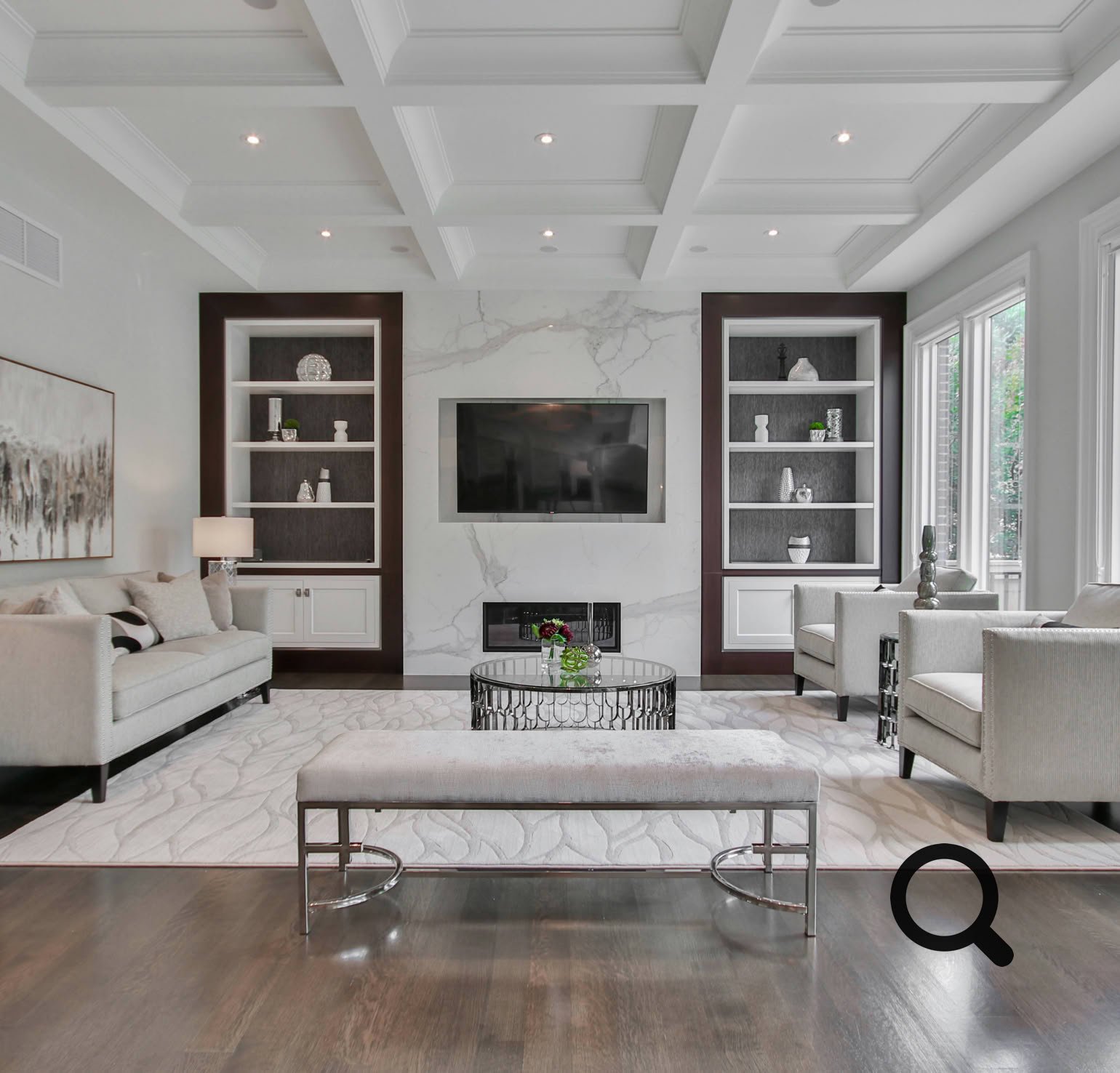 Colorful abstract acrylic painting featuring vivid colors and bold brush strokes, enhancing any space.